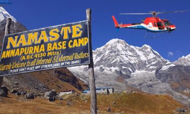 annapurna base camp heli tour